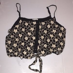 Floral Crop Top